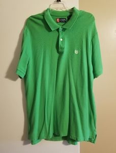 Mens green chaps polo